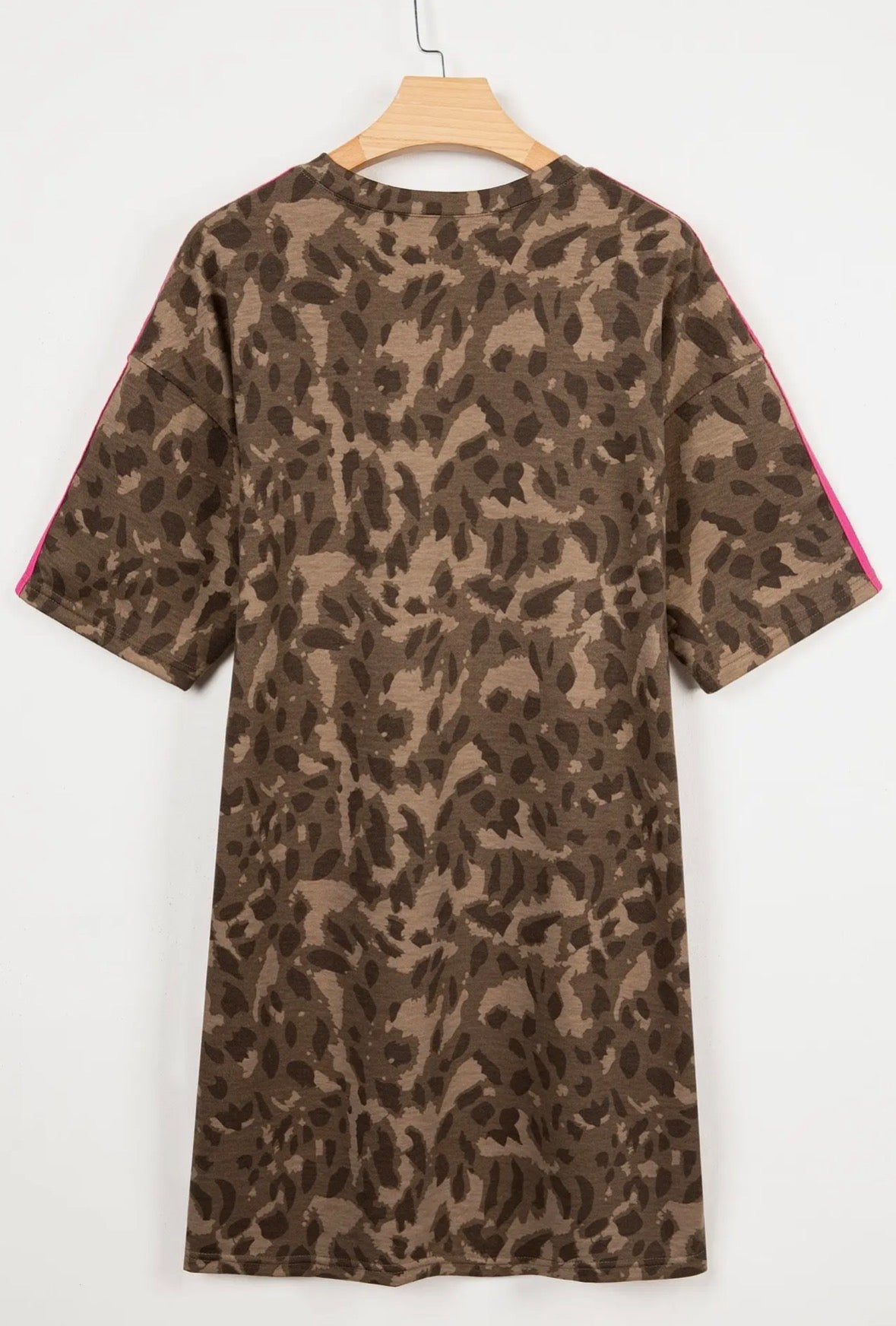 Cheetah T-Shirt Dress W/Pockets✨