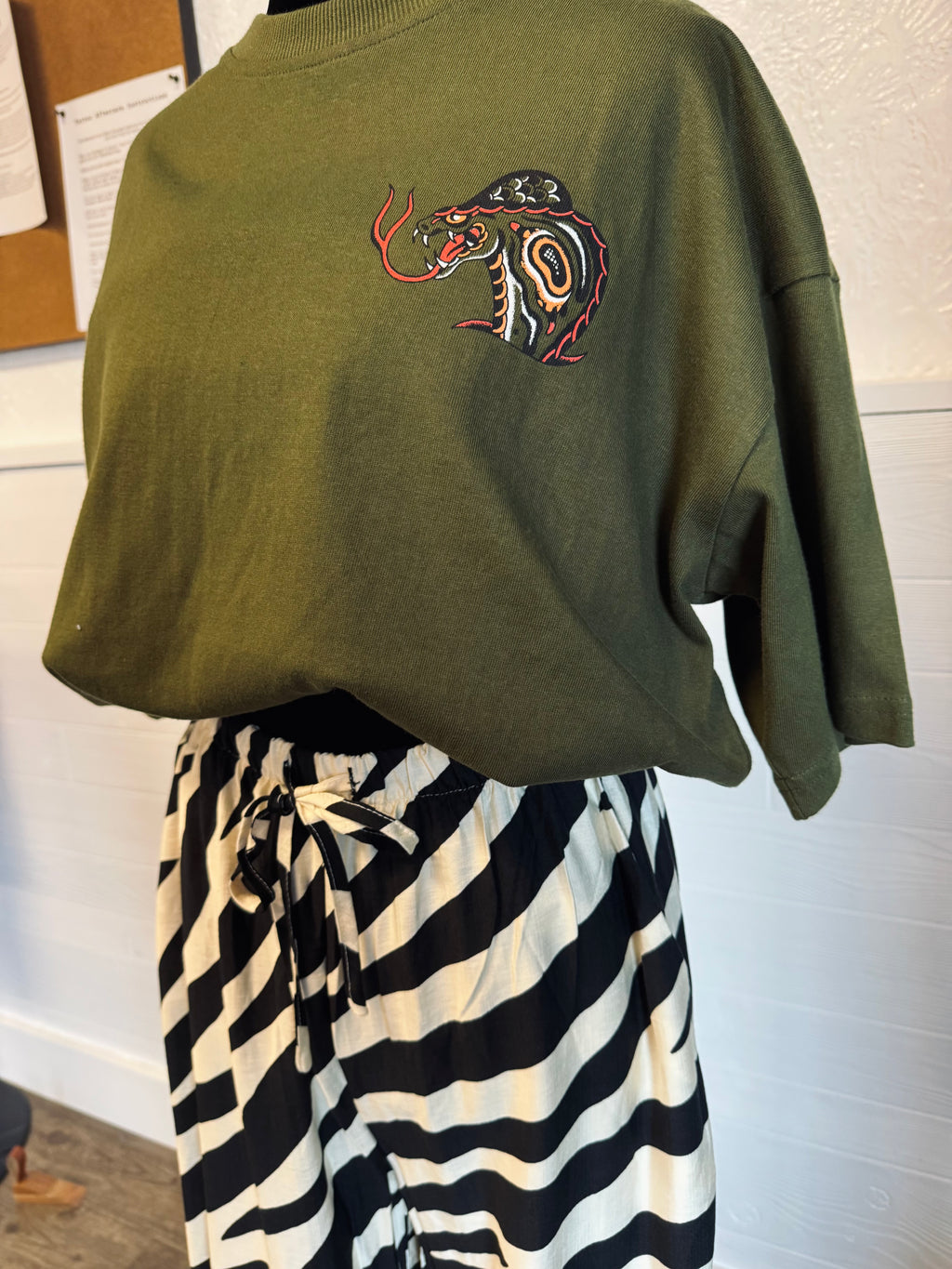 Zebra Print Trousers