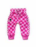 Bubblegum Checker Jogger Youth