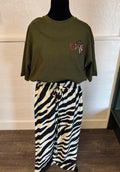 Zebra Print Trousers