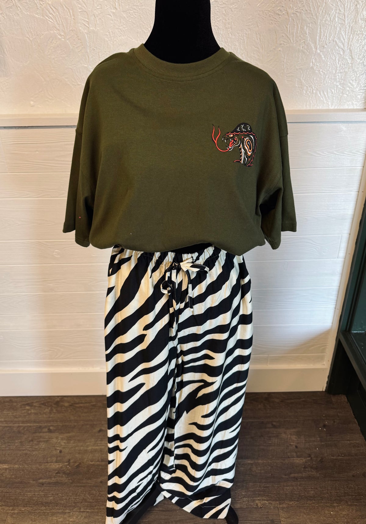 Zebra Print Trousers