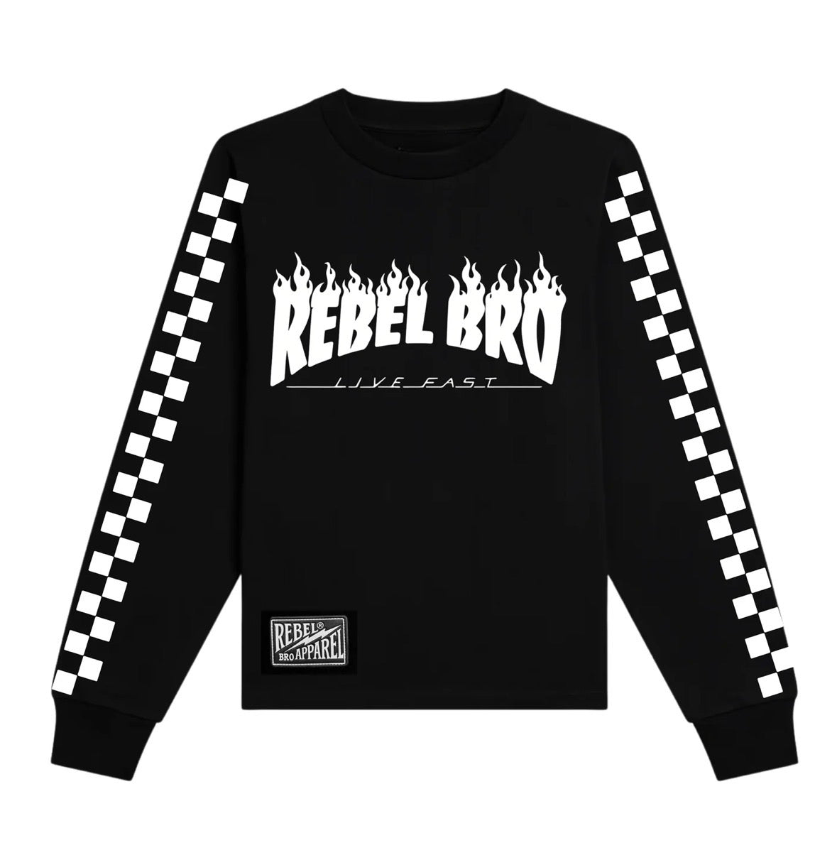 Rebel Bro Fast Flames Long Sleeve