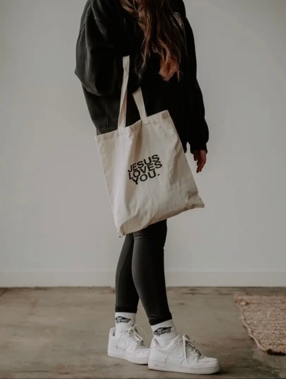 Jesus Loves You Canvas Bag