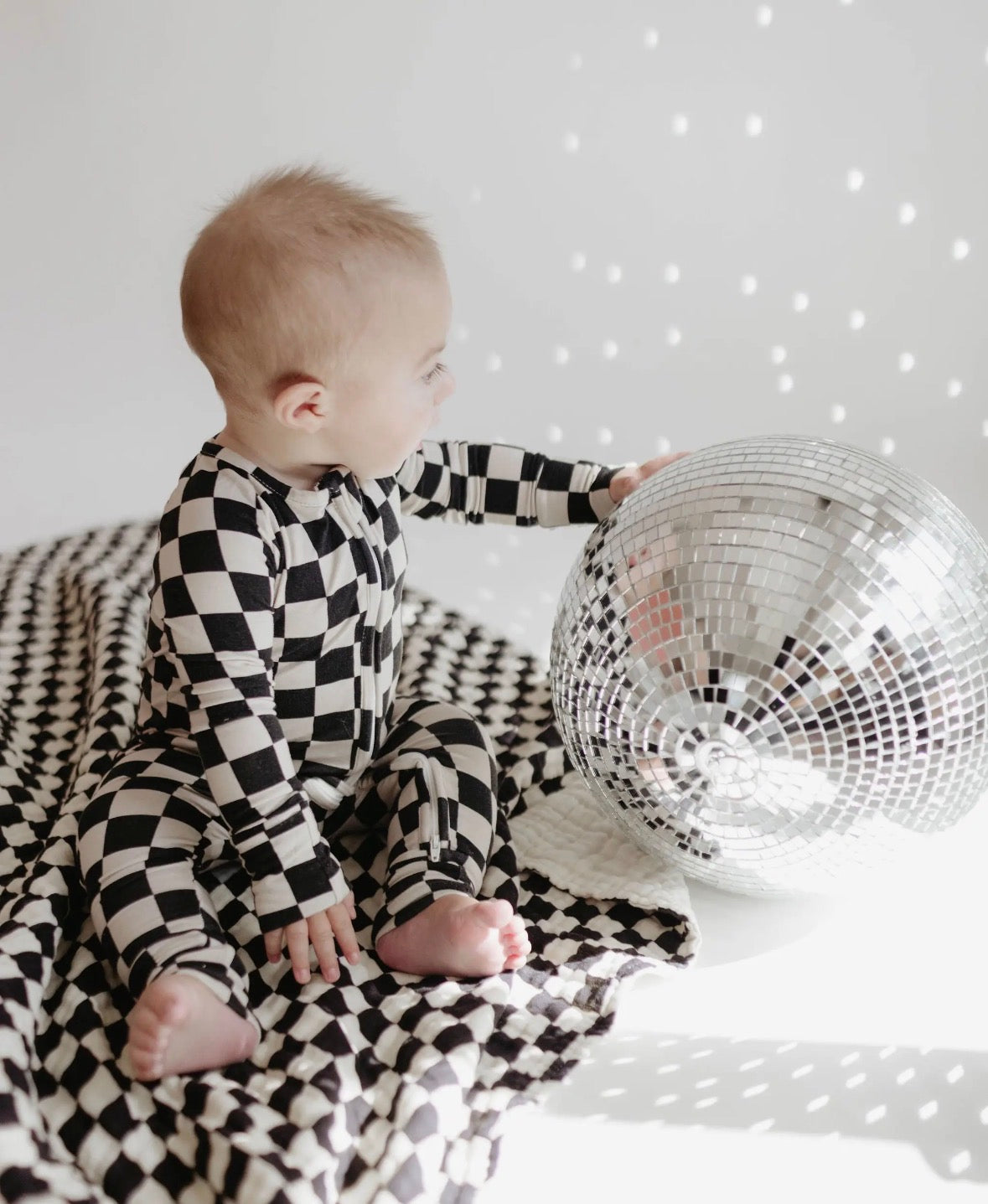 Infant Checker Romper✨