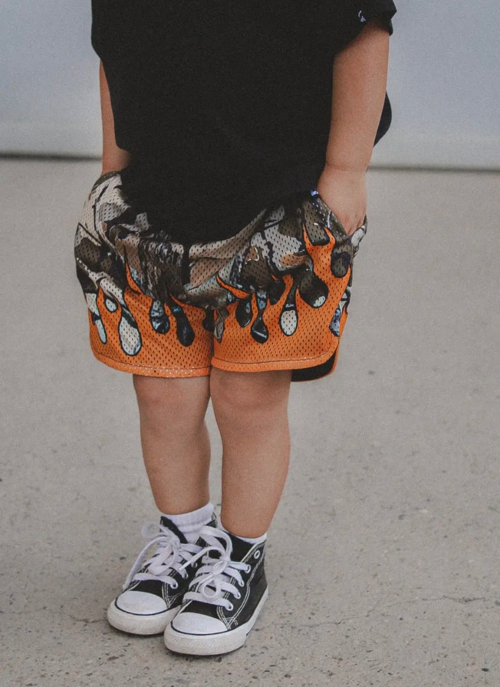 Heater Flame Shorts