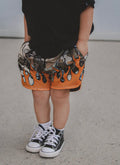 Heater Flame Shorts