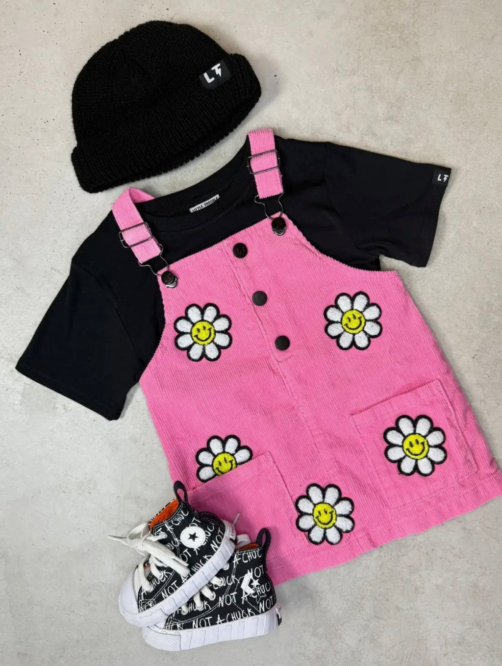 Little Bloomer Corduroy Dress￼