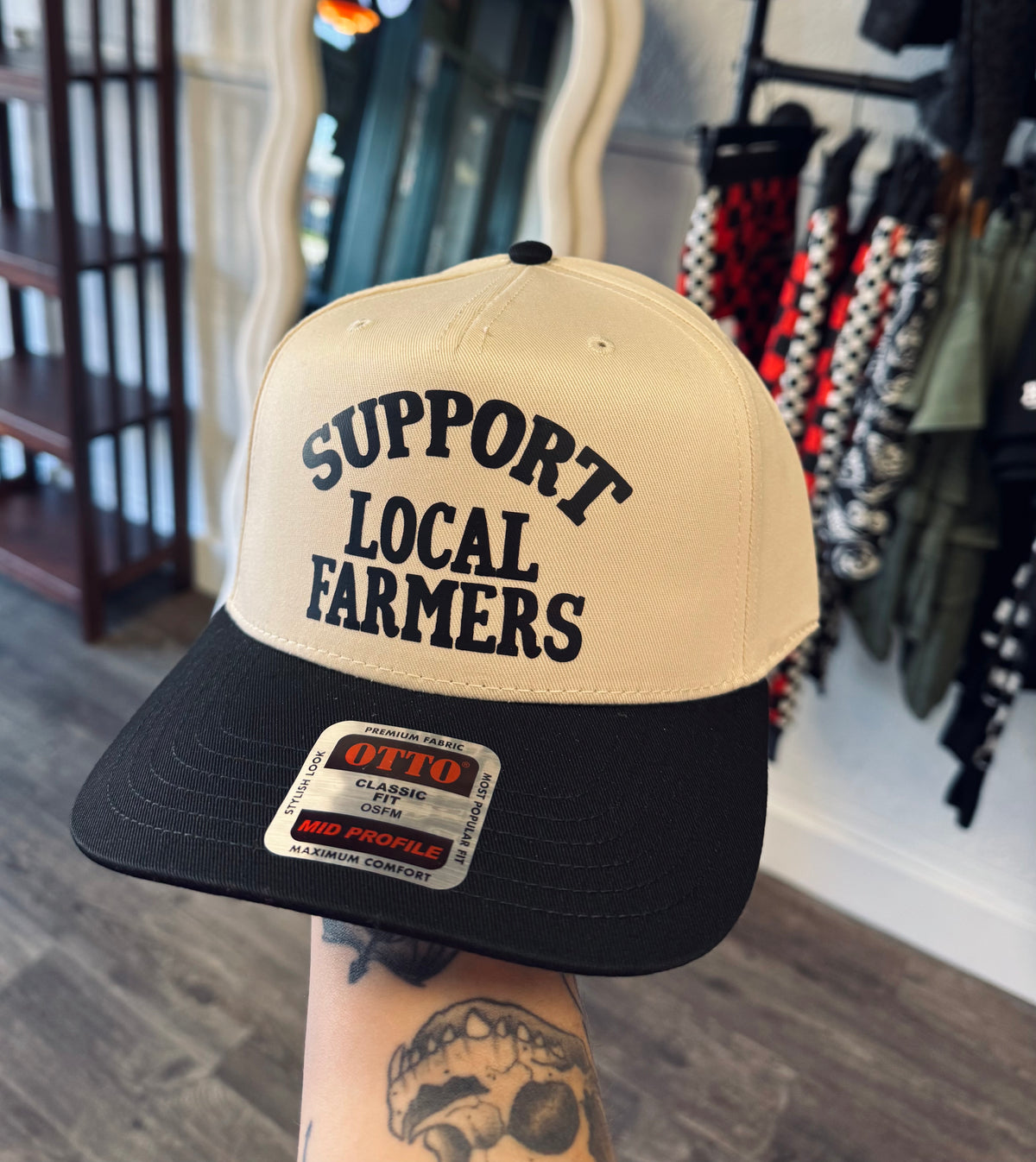 Support Local Farmers Ball Cap