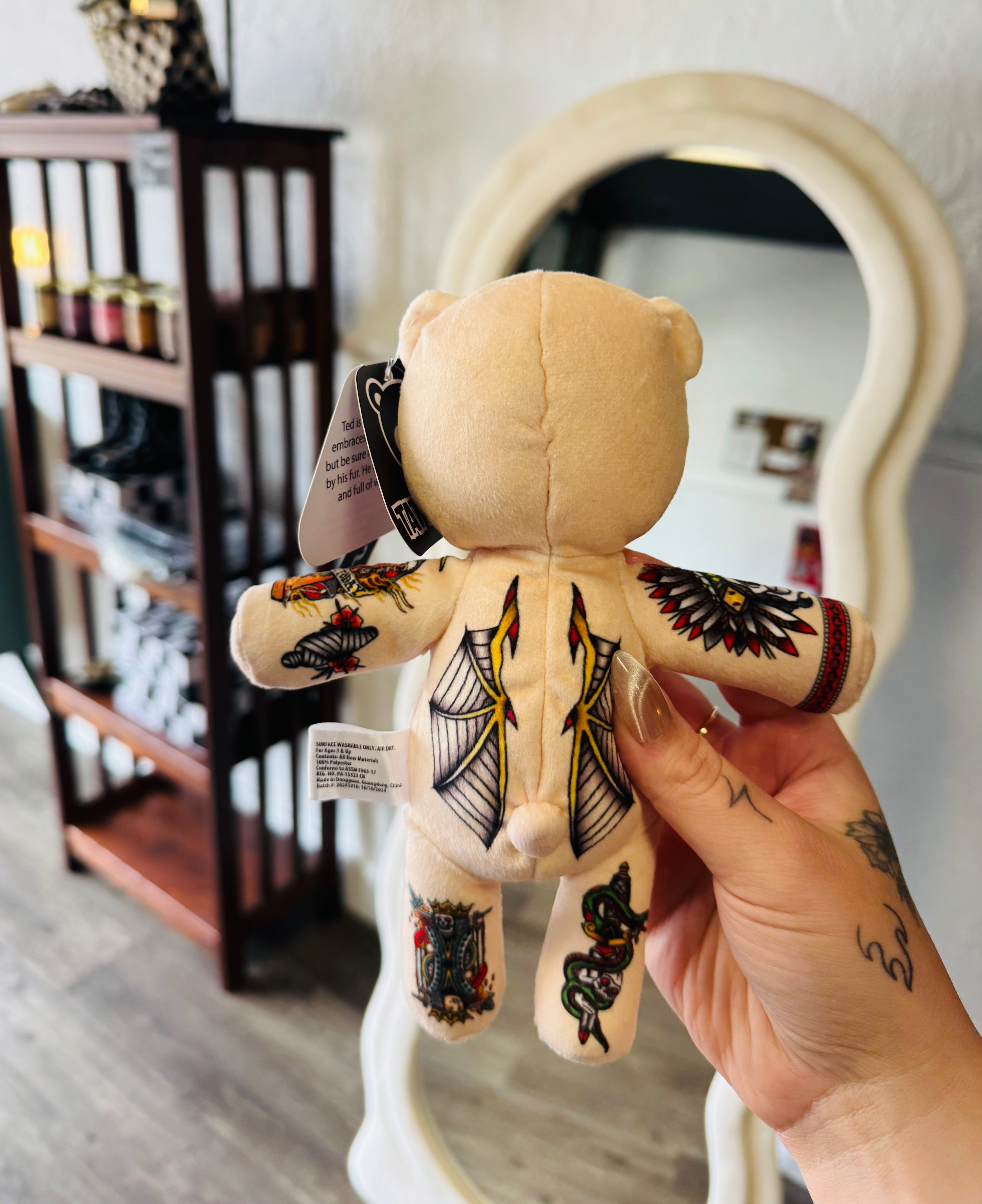Tattooed Theodore The Bear Plushie