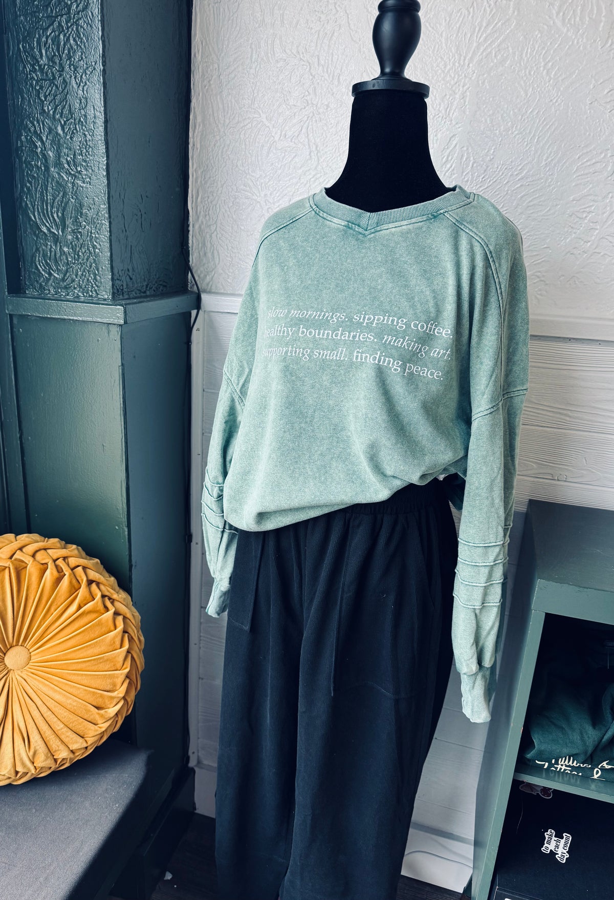 Slow Mornings Pullover