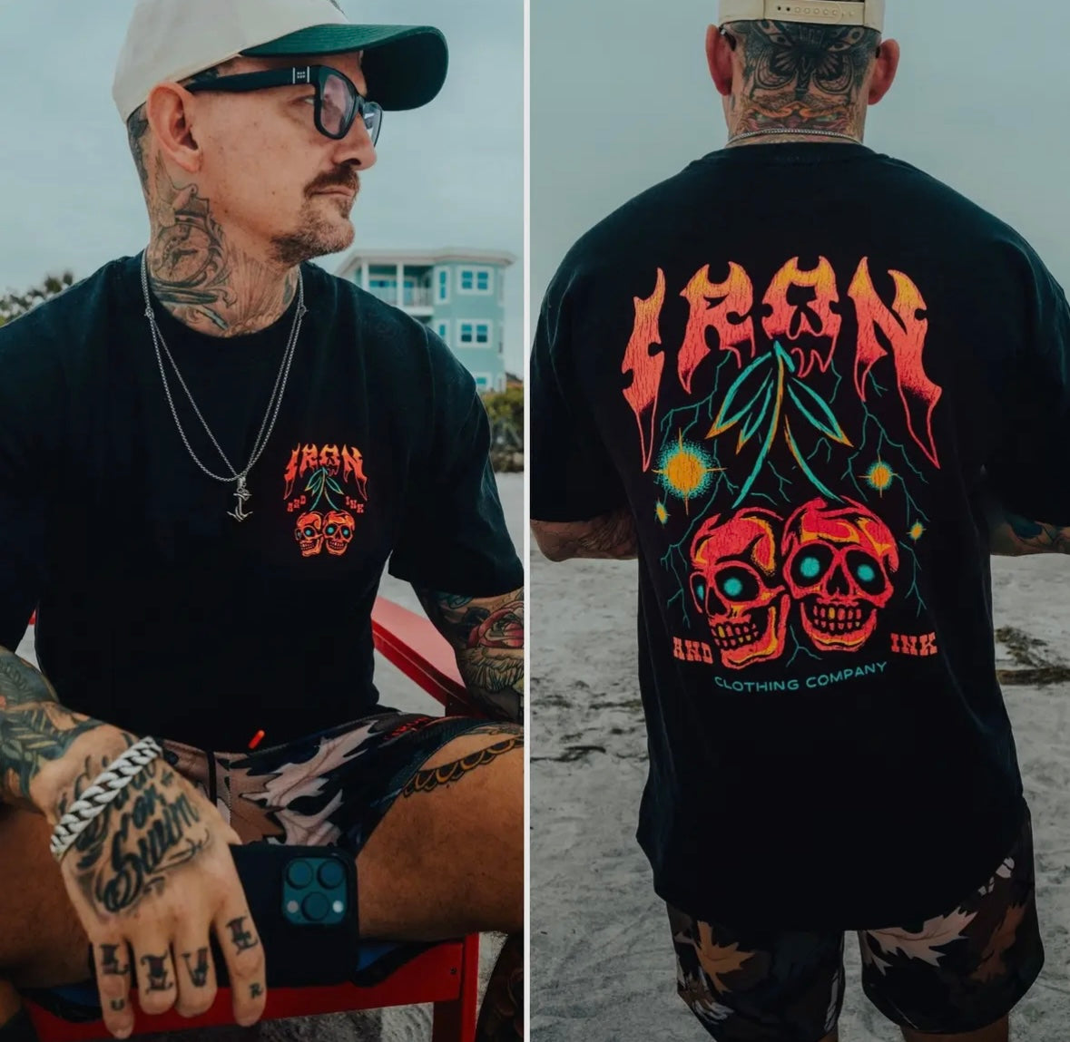 Iron & Ink Cherry Graphic Tee