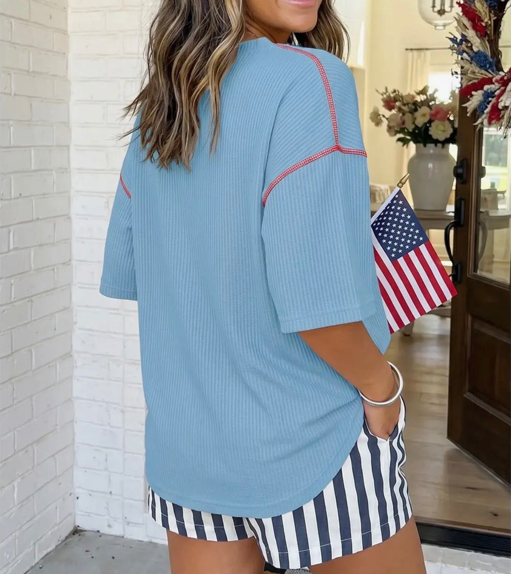 USA Blue Top