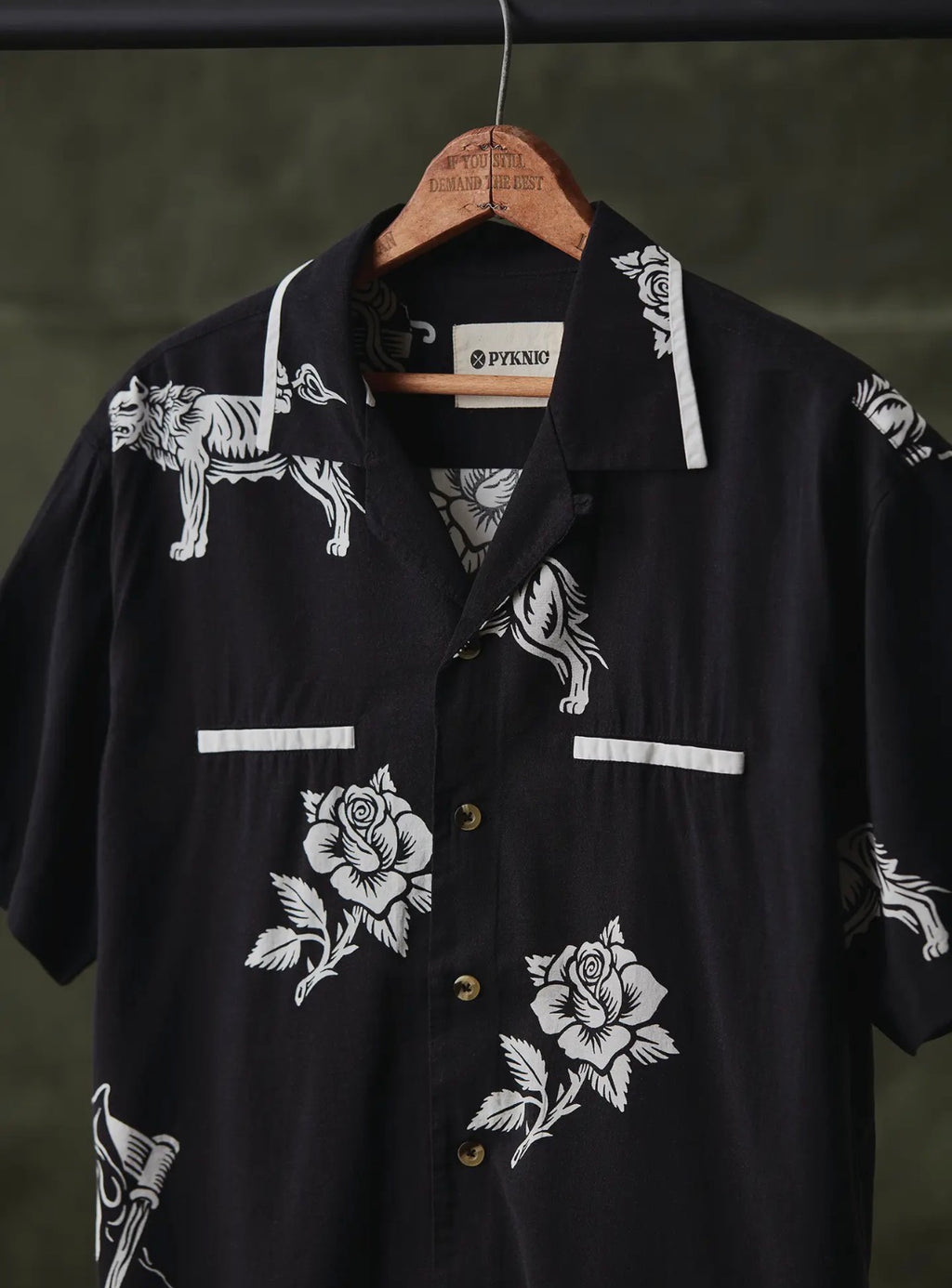 Unisex Foodie Button Up