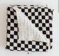 Checker Organic Muslin Quilt