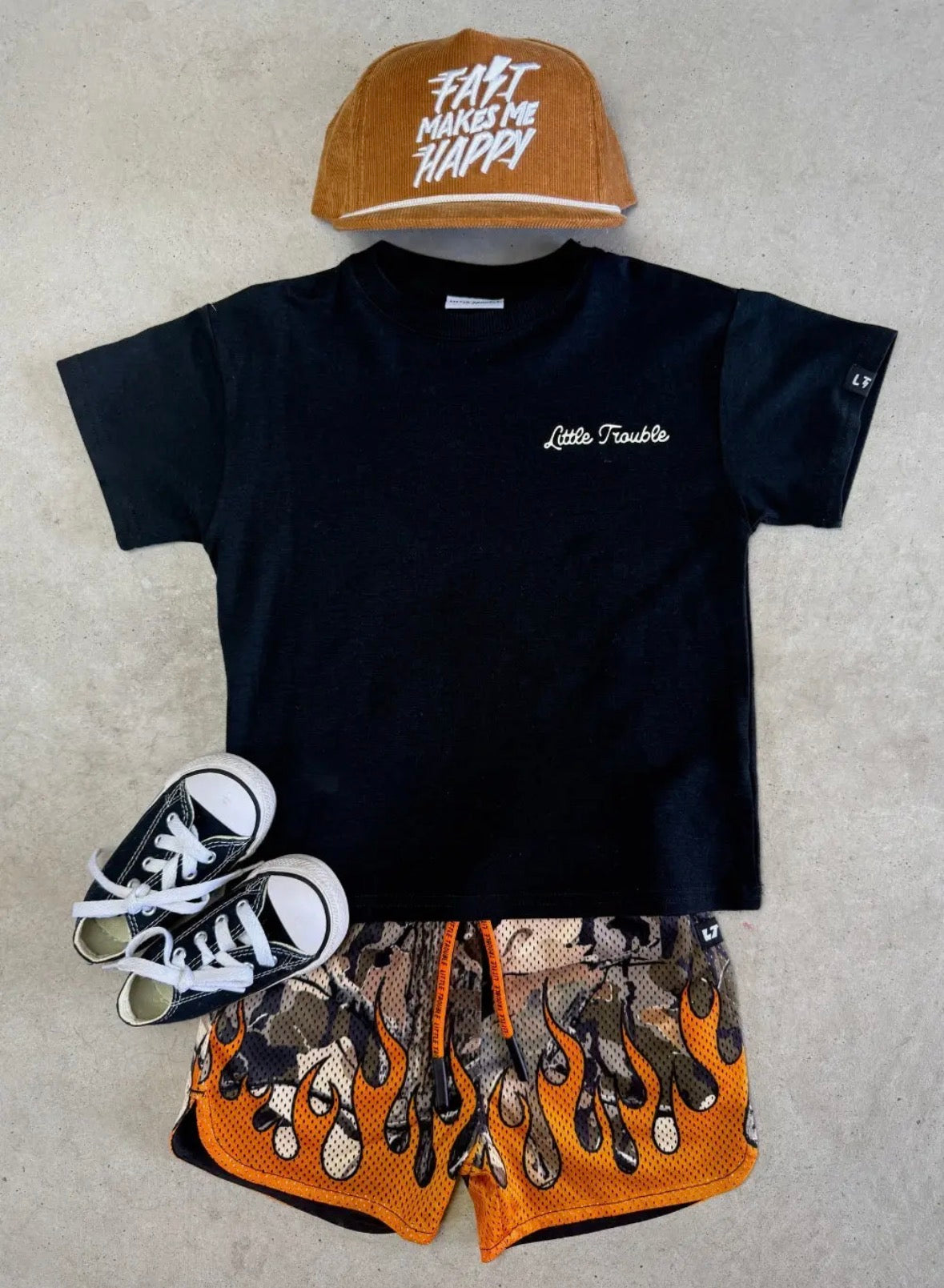 Heater Flame Shorts