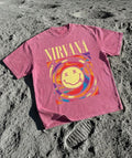 Oversized Pink Nirvana Tee
