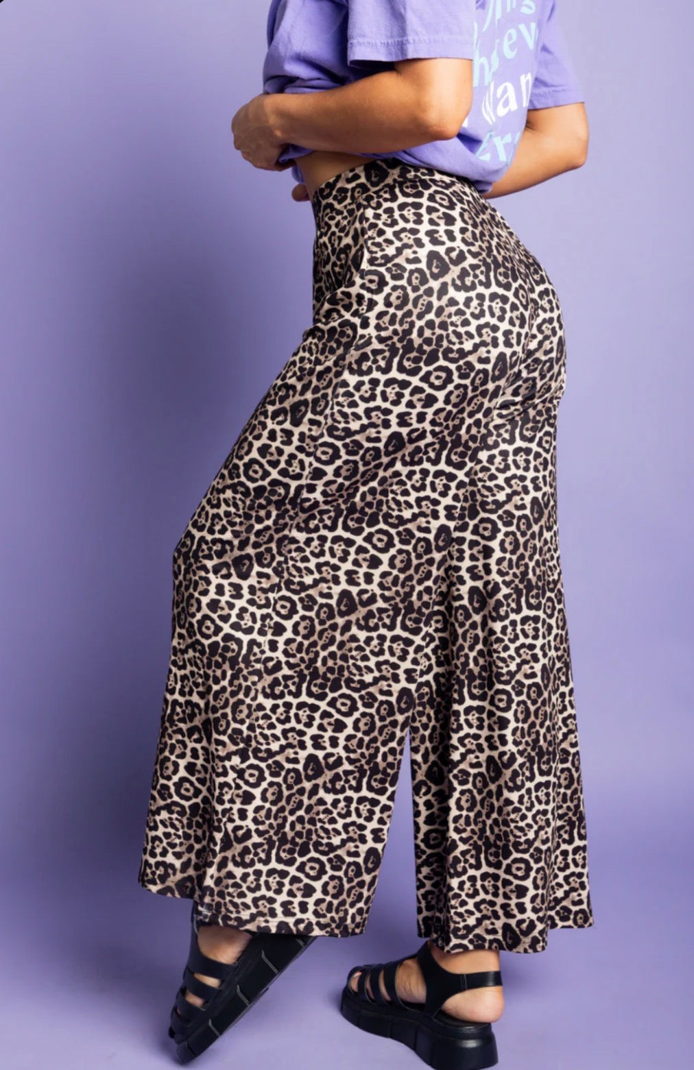 Flowy Cheetah Trousers