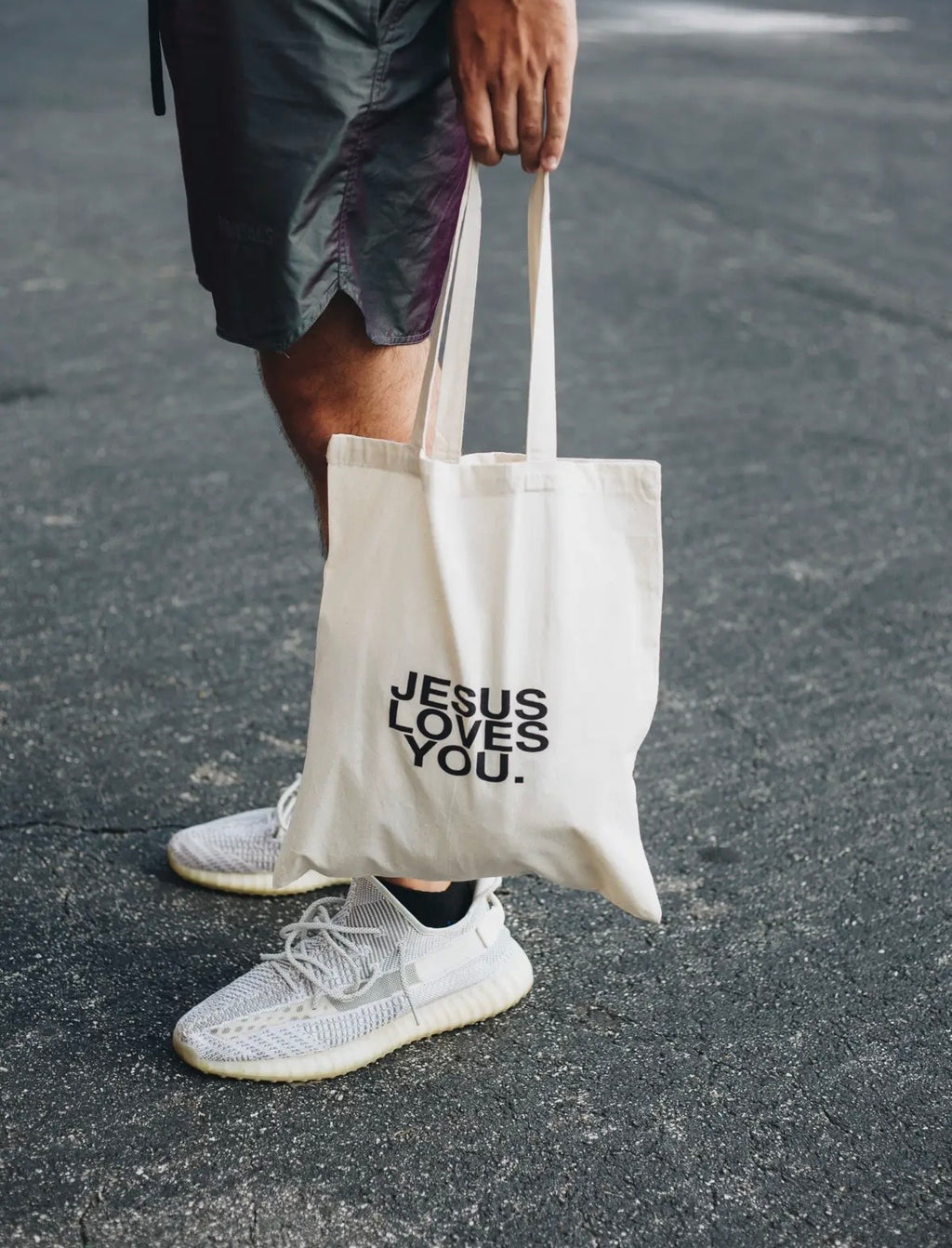 Jesus Loves You Canvas Bag
